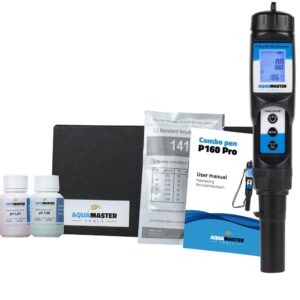 Aqua Master Tools Combo pen P160 pro pH EC PPM TDS Temp