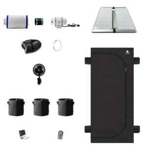 Caluma Set - 3 Plants Plus (100 x 100 cm, 320 W)