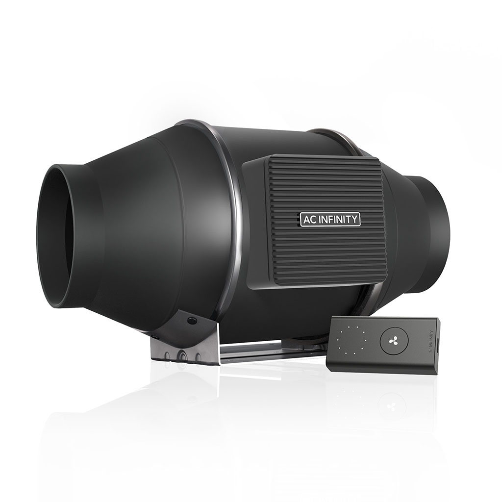 CLOUDLINE PRO S4, leises Inline-Lüftersystem mit Drehzahlregler, 100 mm 1 CLOUDLINE PRO S4, leises Inline-Lüftersystem mit Drehzahlregler, 100 mm