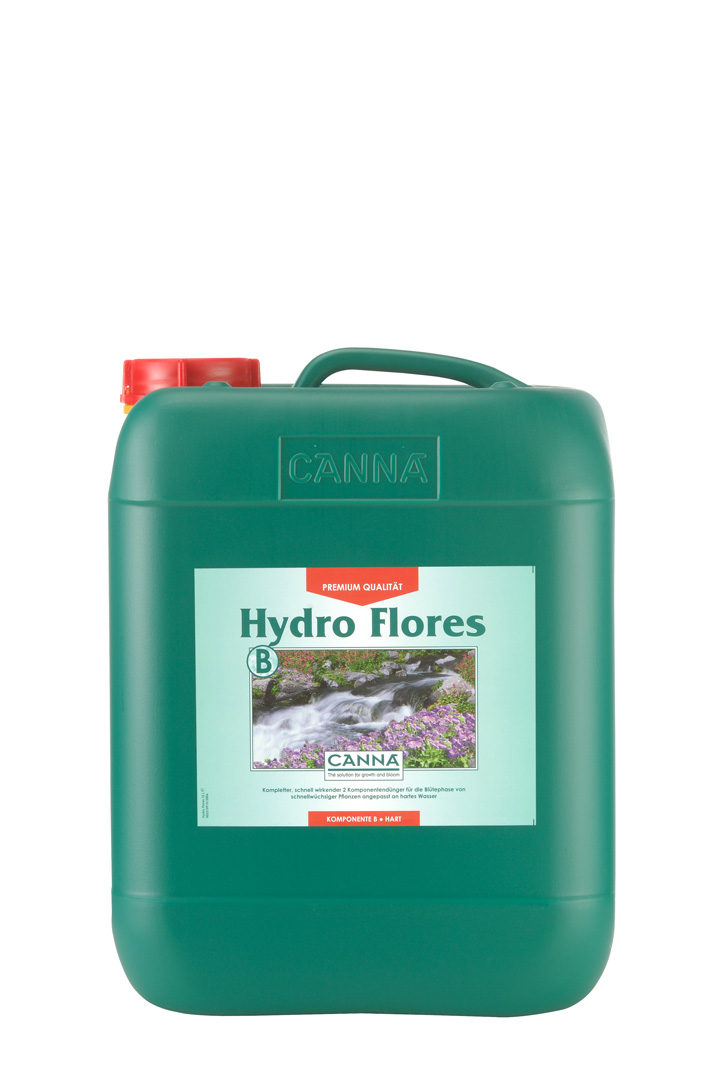 Canna Hydro Flores B (Hartes Wasser), 10 l