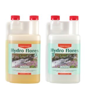CANNA Hydro Flores A + B (Hartes Wasser), 1 l