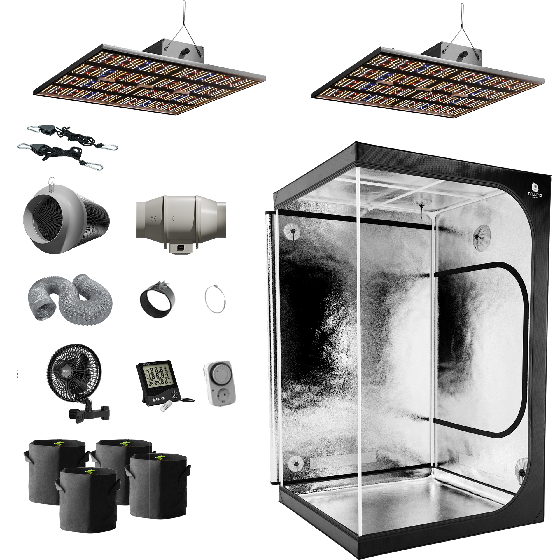 Caluma Growset XL (120 x 120, 2 x 240 W, One-Box)