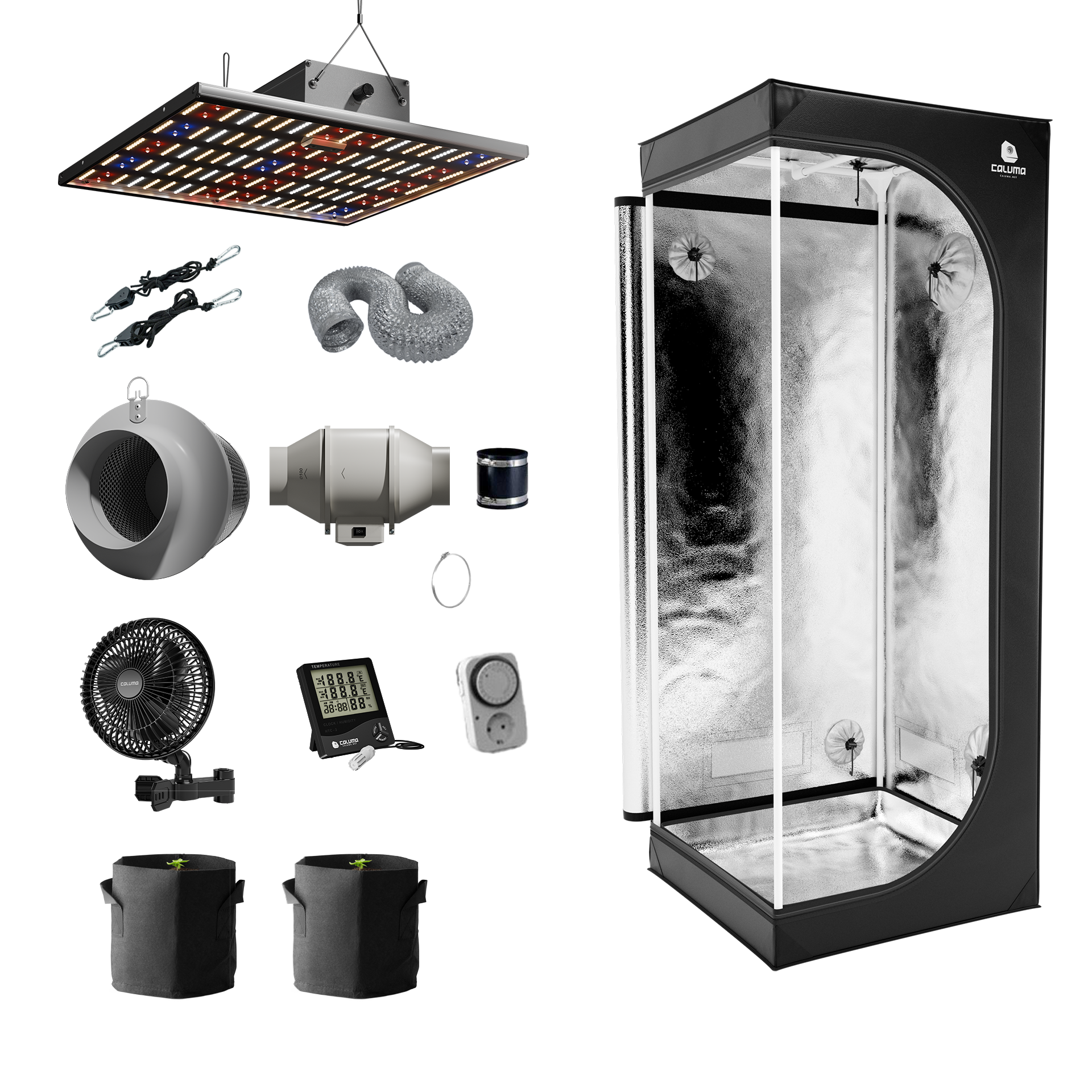 Caluma Growset S (60 x 60 cm, 150 W, One-Box)
