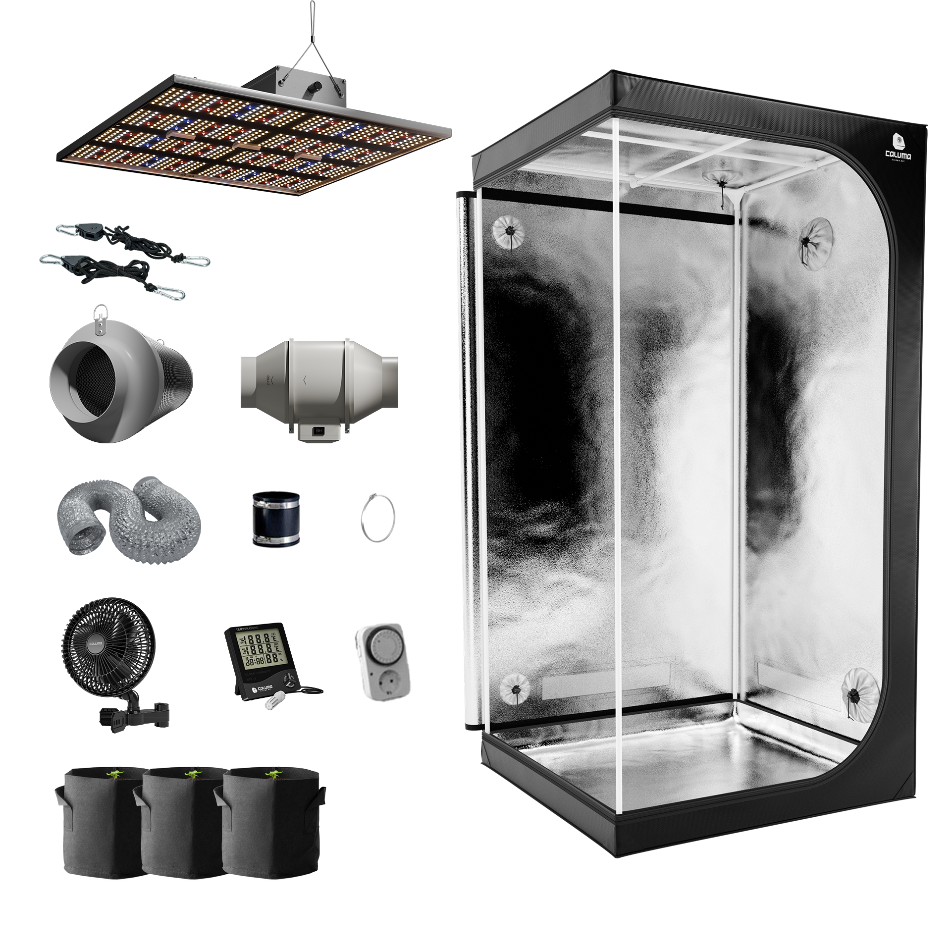 Caluma Growset L (100 x 100 cm, 240 W, One-Box)