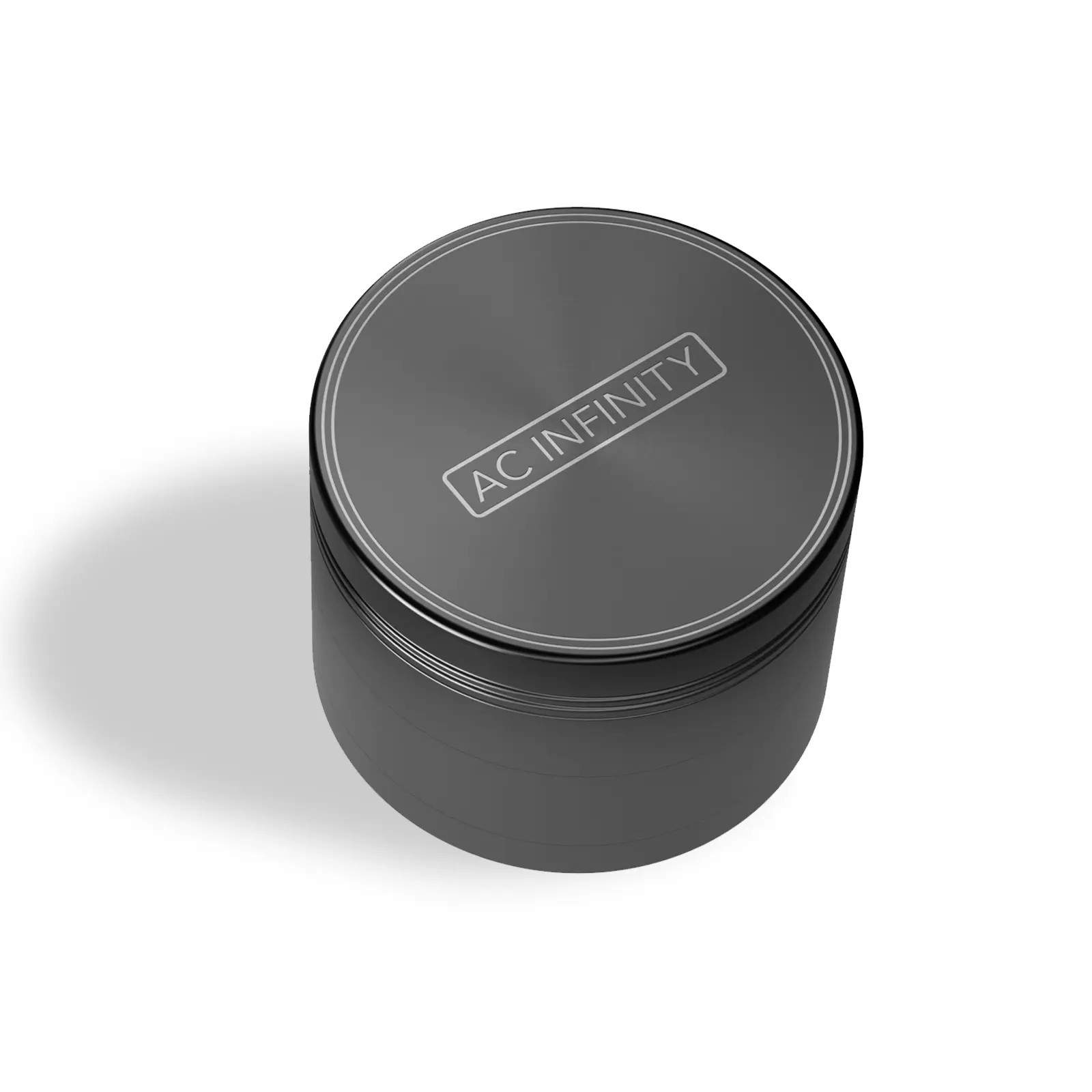 AC Infinity 3-Kammer Grinder, Schwarz, 6 cm
