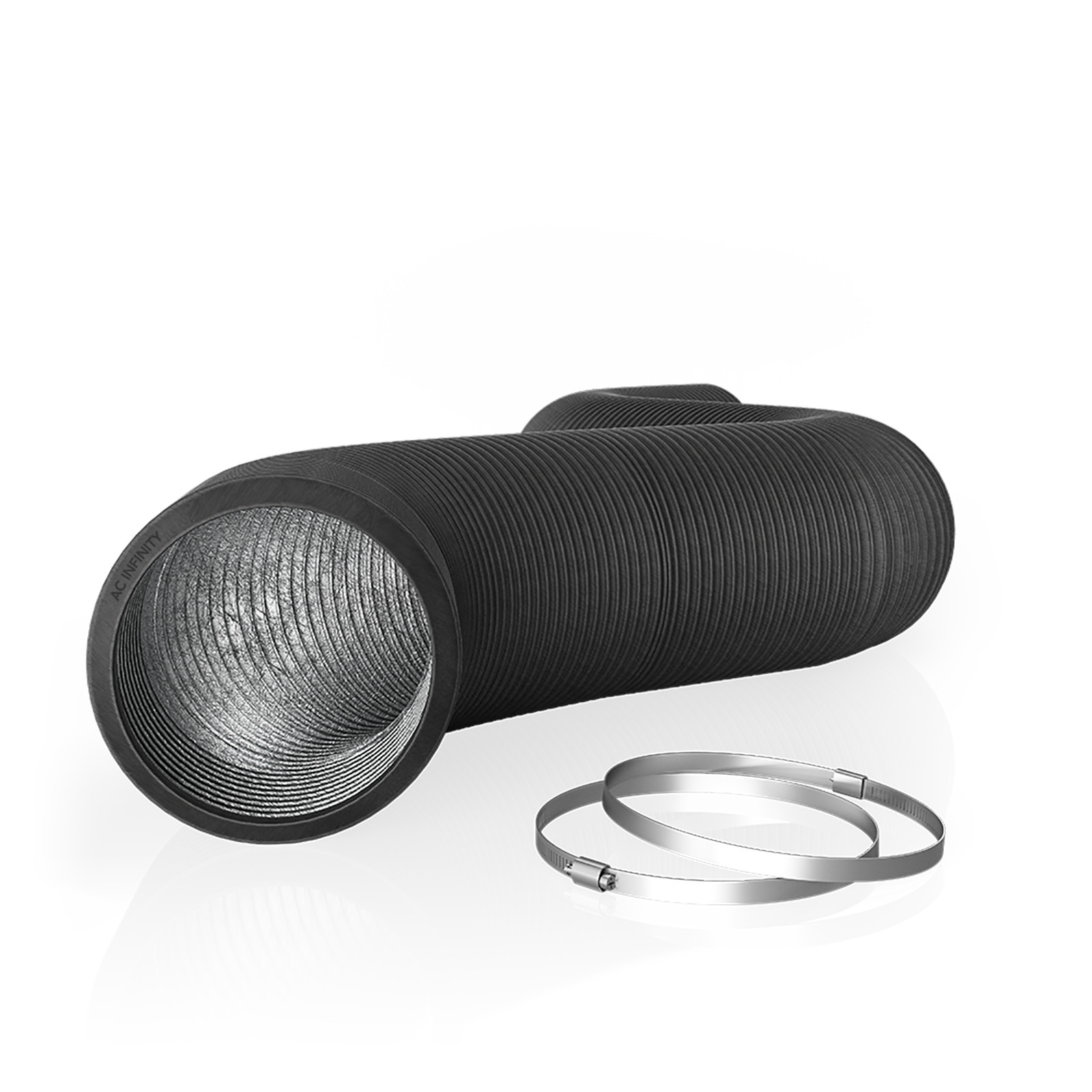AC Infinity Flexibler 4-lagiger Luftschlauch, 250 mm, 7,6 m Länge