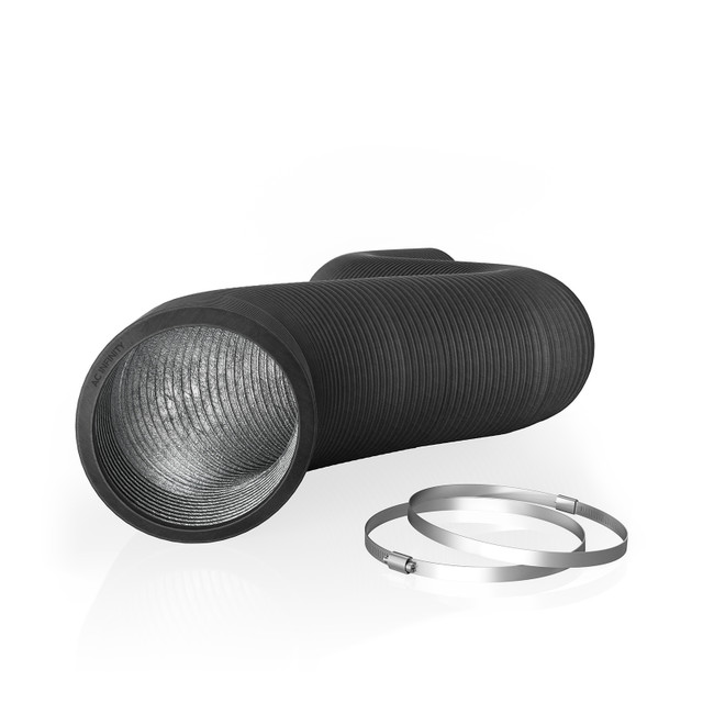 AC Infinity Flexibler 4-lagiger Luftschlauch, 250 mm, 2,4 m Länge 5 AC Infinity Flexibler 4-lagiger Luftschlauch, 250 mm, 2,4 m Länge – Bild 5