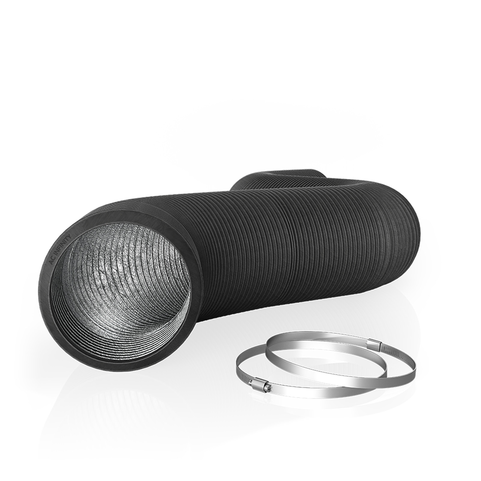 AC Infinity Flexibler 4-lagiger Luftschlauch, 300 mm, 7,6 m Länge