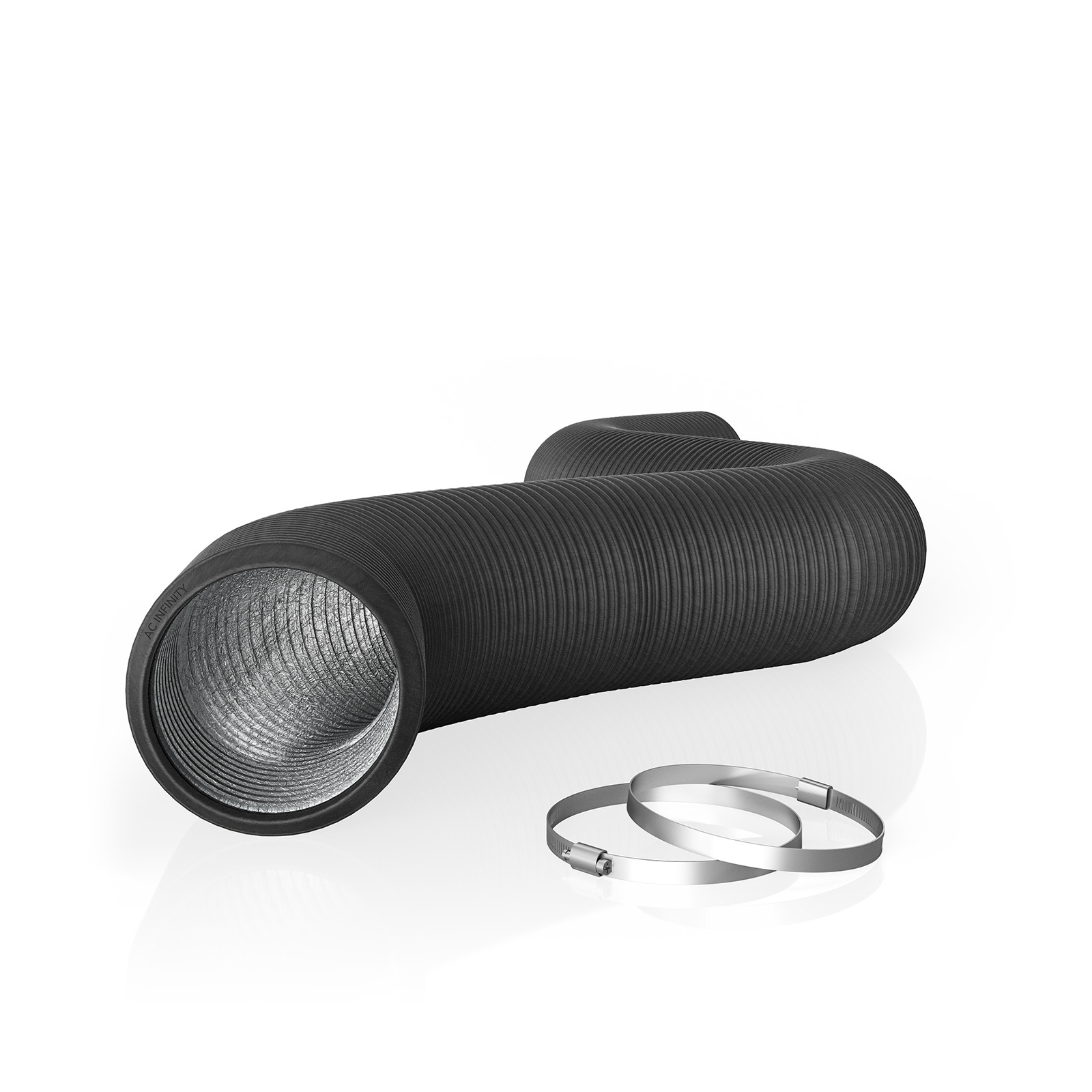 AC Infinity Flexibler 4-lagiger Luftschlauch, 150 mm, 7,6 m Länge