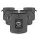 AC Infinity Hochbelastbare wiederverwendbare Stofftöpfe, 19 Liter, 5er-Pack 2 AC Infinity Hochbelastbare wiederverwendbare Stofftöpfe, 19 Liter, 5er-Pack – Bild 2