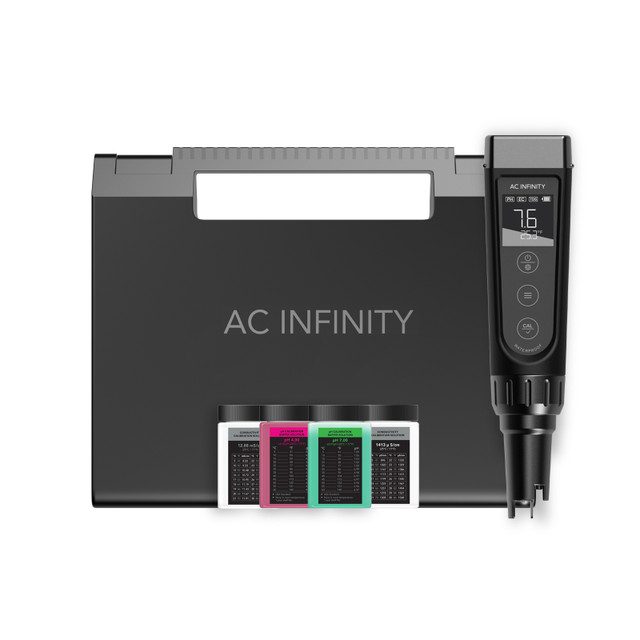 AC Infinity Hydroponic Meter PRO Kit – pH- & EC-Messgerät mit wechselbarer Sonde 5 AC Infinity Hydroponic Meter PRO Kit – pH- & EC-Messgerät mit wechselbarer Sonde – Bild 5