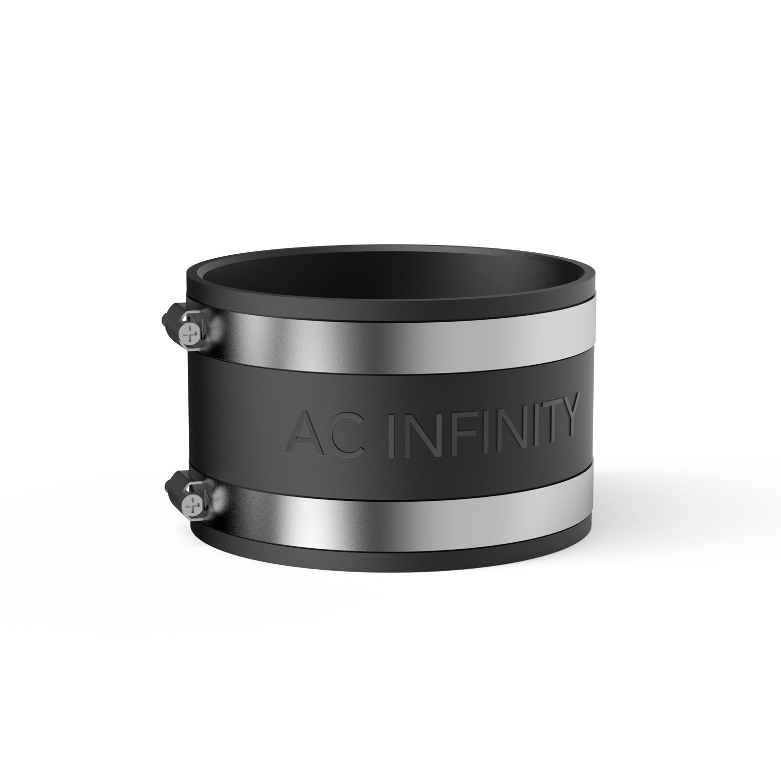 AC Infinity Geräuschreduzierungs-Klemme, 100 mm, mit Edelstahlklemmen