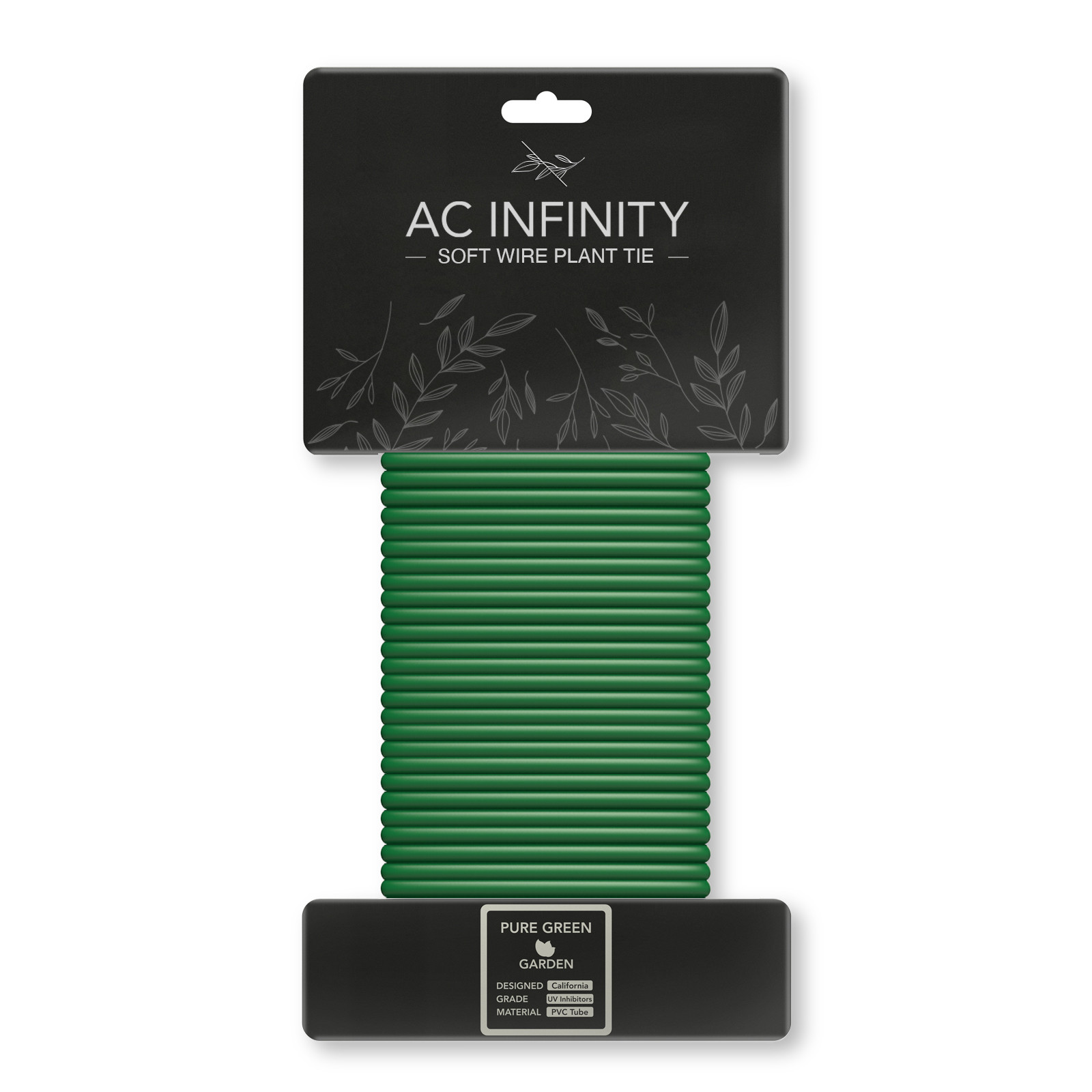 AC Infinity Weiche Drahtbinder, dicke gummierte Struktur, 10 m