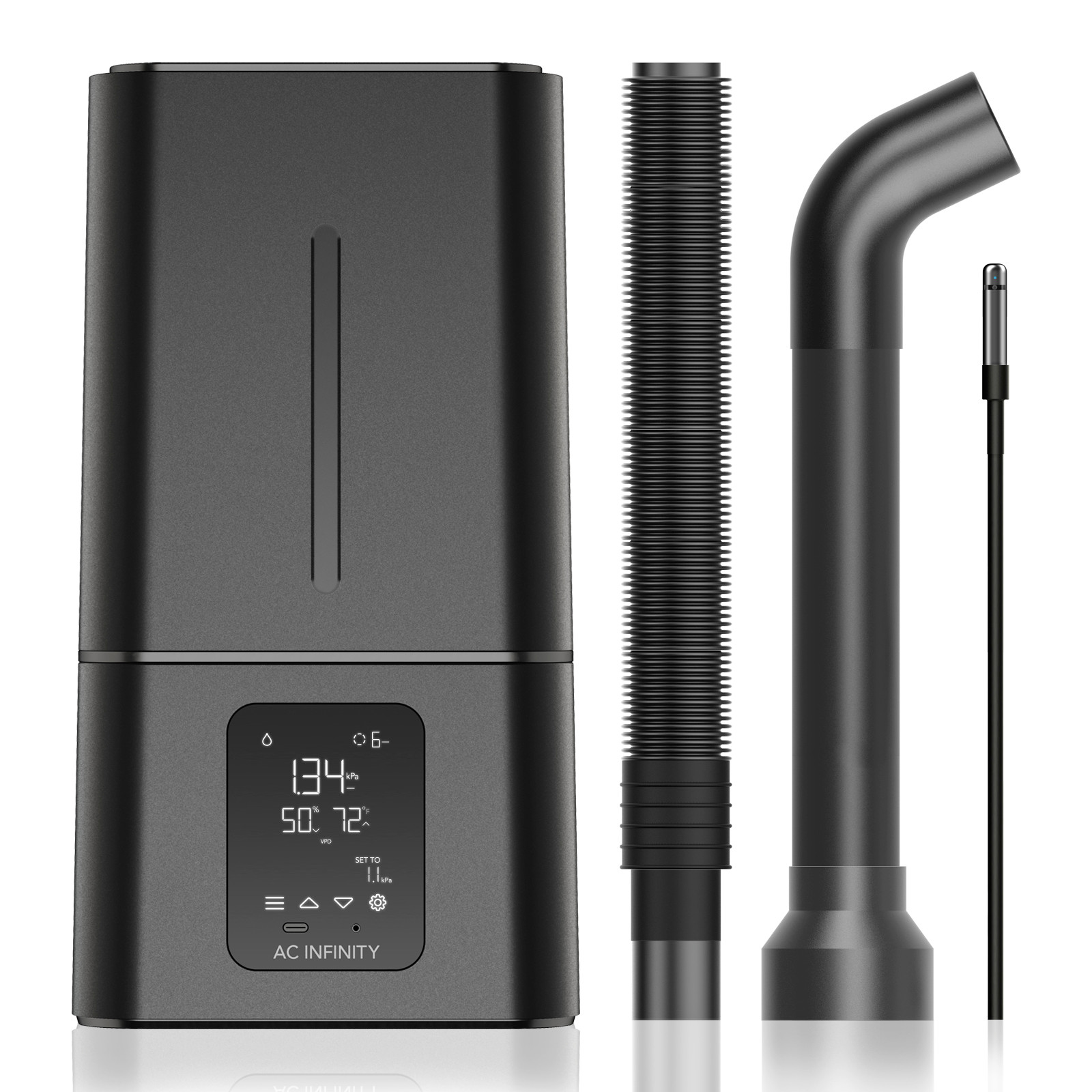 AC Infinity CLOUDFORGE T7, Luftbefeuchter, intelligente Steuerung, gezielte Zerstäubung, 15 Liter