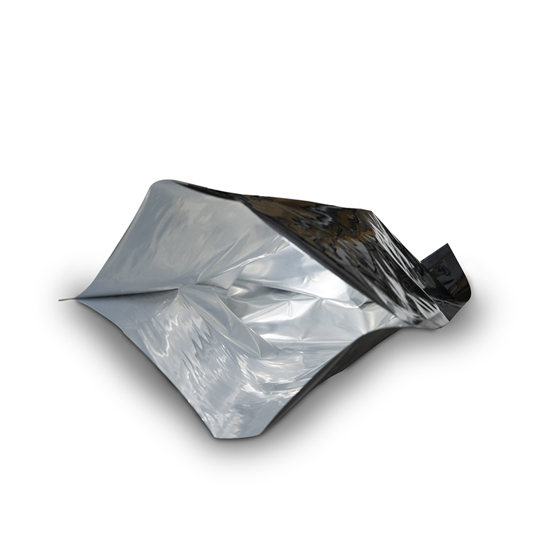 Qnubu Versiegelbarer Aluminiumbeutel 30 x 45 cm Schwarz 50 Stück