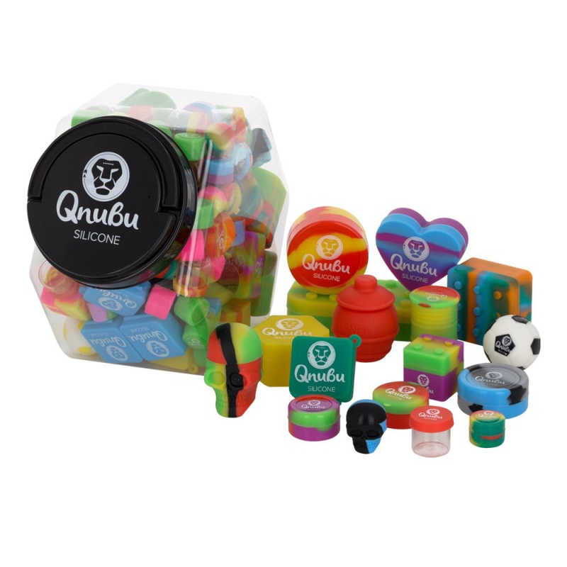 Qnubu Silikonbehälter Mix (Display XL)