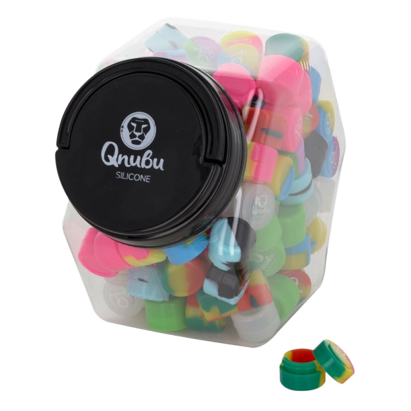 Qnubu Silikonbehälter Mini 2 ml (Display L 130 Stück)