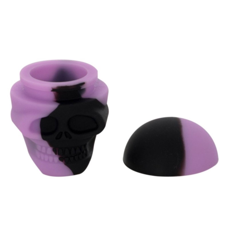 Qnubu Silikonbehälter Calavera Mini 3 ml (Display L 80 Stück)