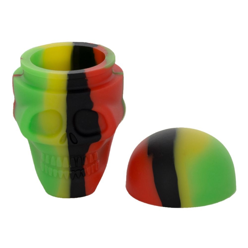 Qnubu Silikonbehälter Calavera XL 15 ml (Display XL 40 Stück)