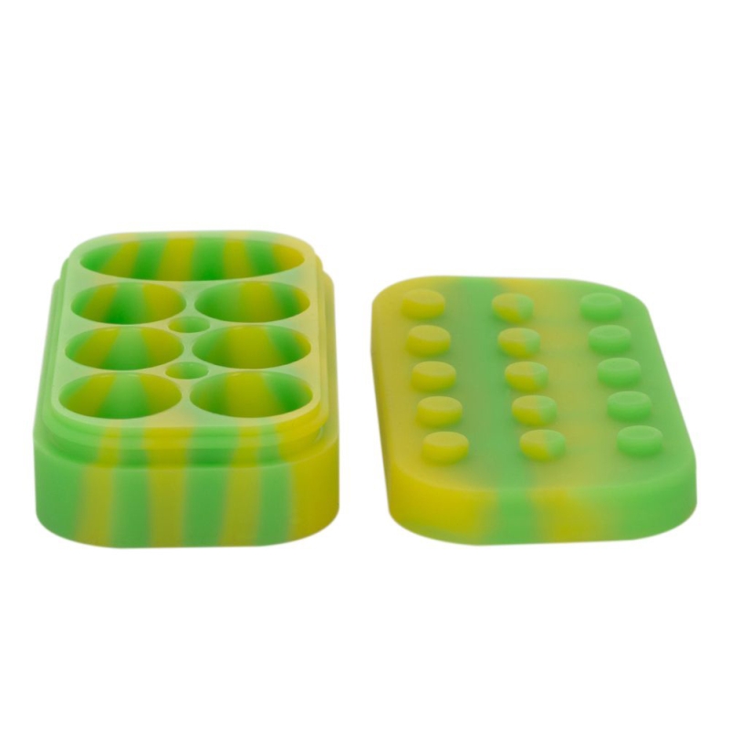 Qnubu Silikonbehälter Apilable 6+1 34 ml (Display XL 20 Stück)