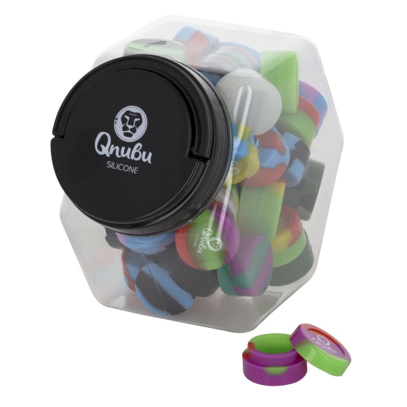 Qnubu Silikonbehälter 5 ml (Display L 50 Stück)