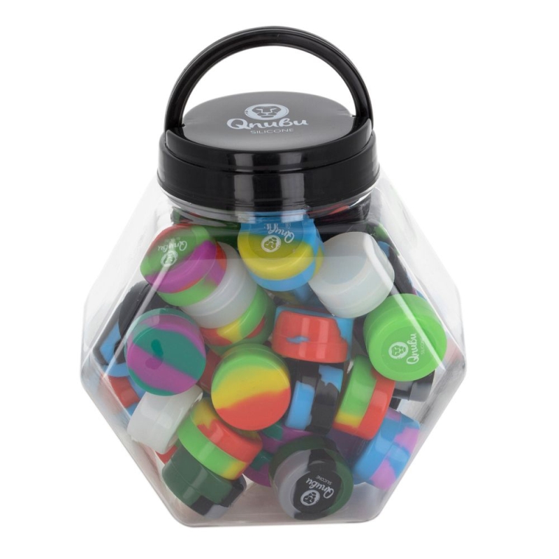 Qnubu Silikonbehälter 5 ml (Display L 50 Stück)
