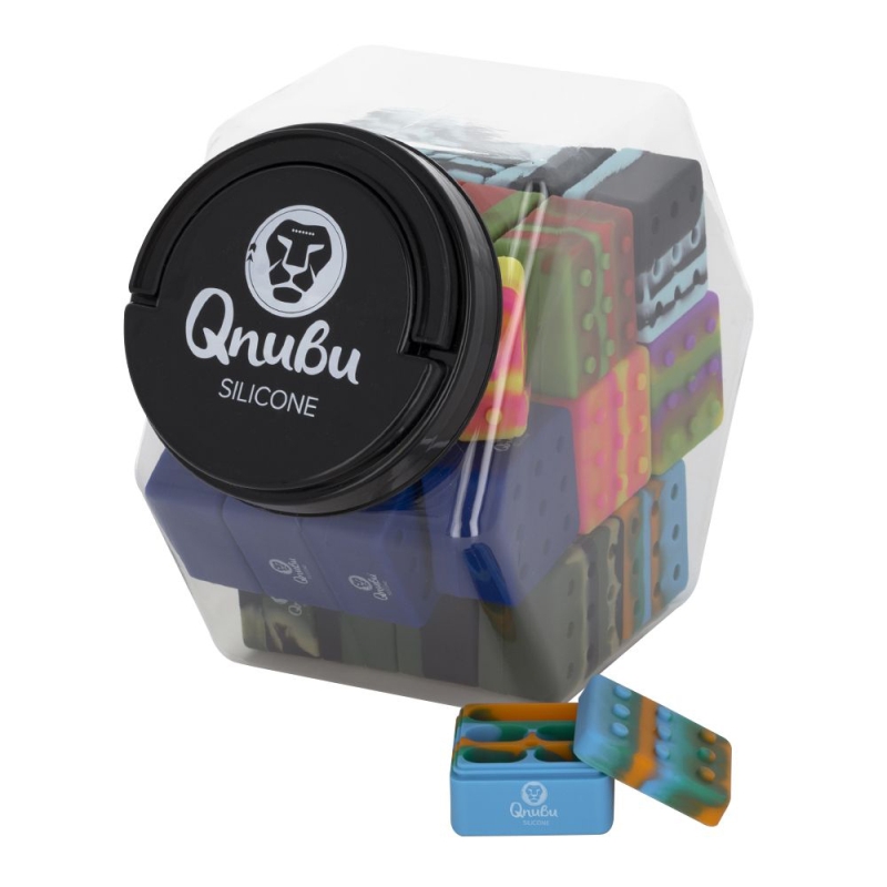 Qnubu Silikonbehälter Apilable 4+1 25 ml (Display XL 30 Stück)