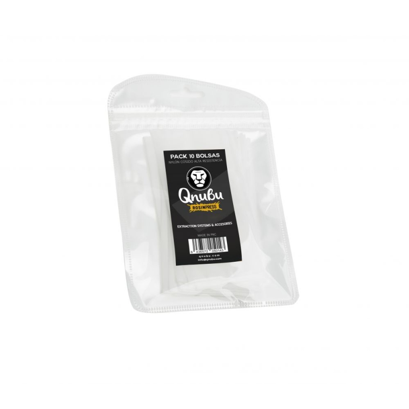 Qnubu Rosin-Pressbeutel 160 Mikron (11 x 11 cm) Pack 10 Stück