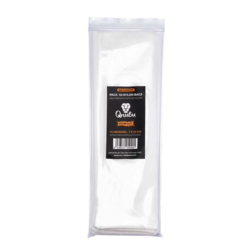 Qnubu Rosin-Pressbeutel 15 Mikron (7 x 23 cm) Pack 10 Stück