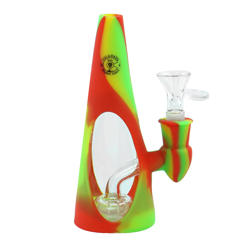 Qnubu Dab-Pfeife Clear Colorado 15 cm (2-in-1)