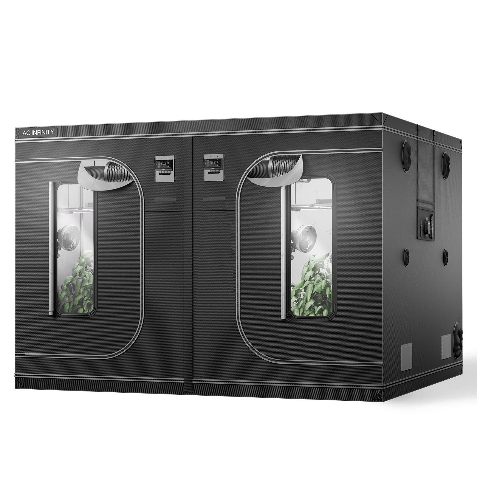 AC Infinity CLOUDLAB 811, Advance Grow Zelt 300 x 300 x 200 cm, 2000D Diamant Mylar Gewebe 2 AC Infinity CLOUDLAB 811