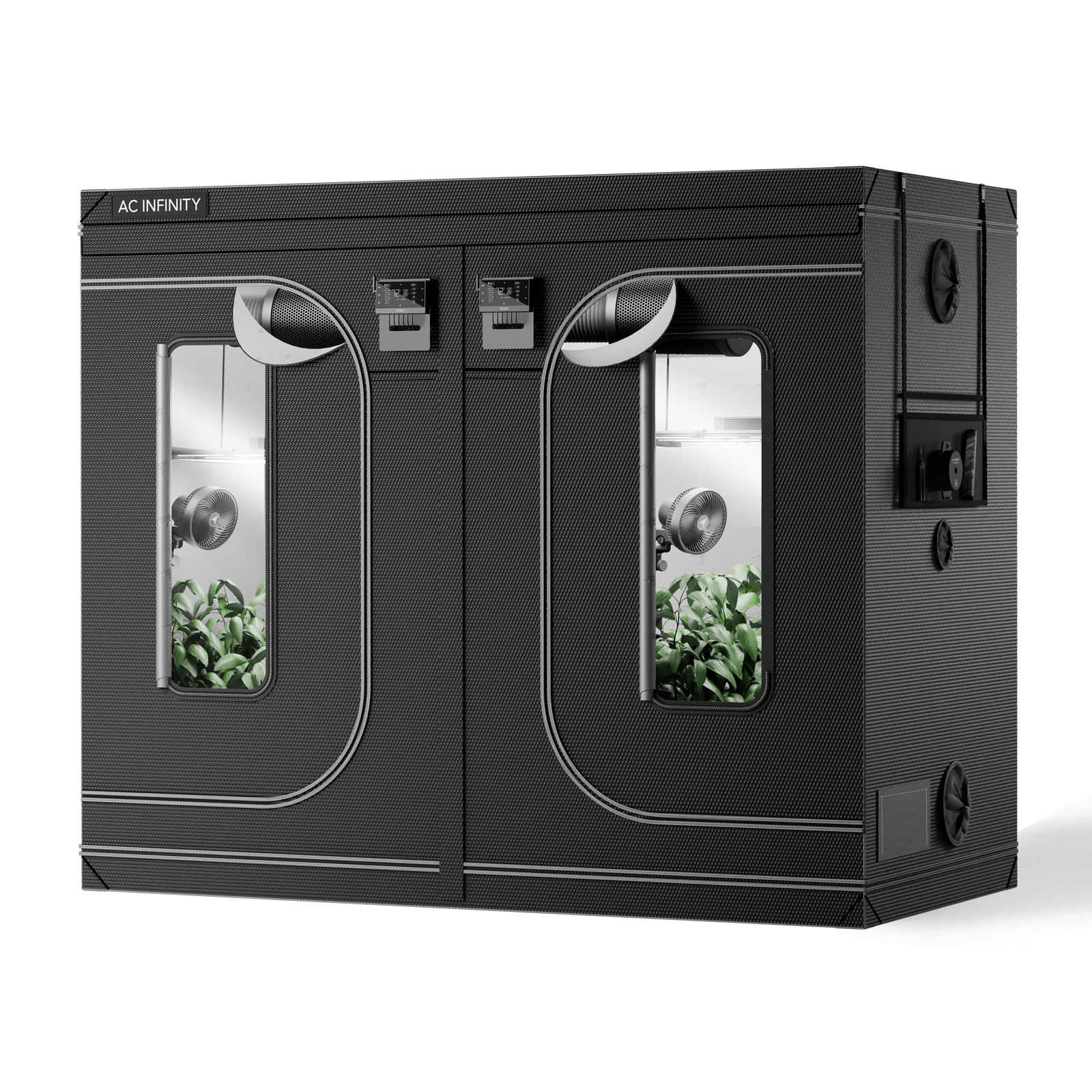 AC Infinity CLOUDLAB 894, Advance Grow Zelt 240 x 120 x 200 cm, 2000D Diamant Mylar Gewebe (Gen3) 2 AC Infinity CLOUDLAB 894
