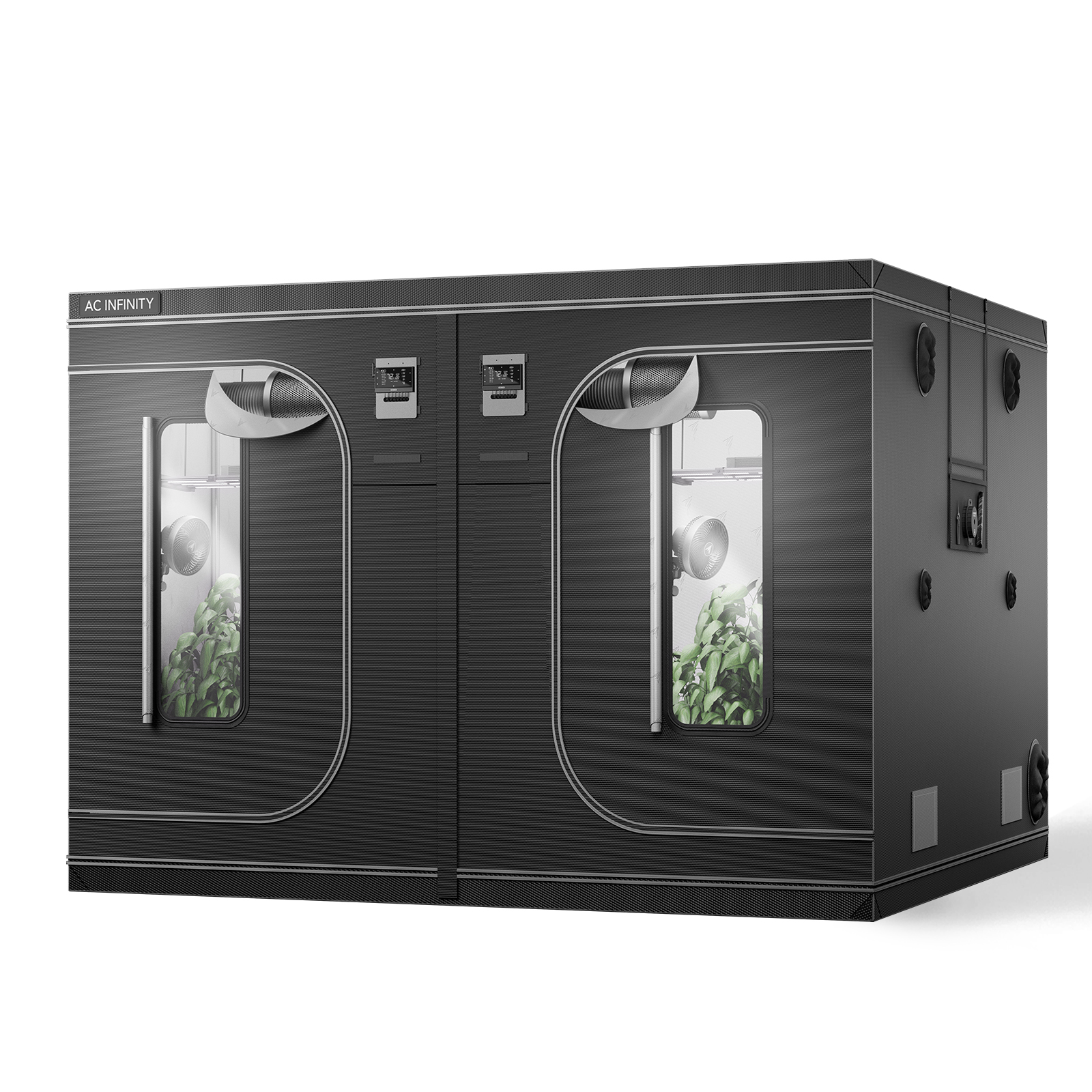 AC Infinity CLOUDLAB 899, Advance Grow Zelt 240 x 240 x 200 cm, 2000D Diamant Mylar Gewebe (Gen3) - ab 09/2026 2 AC Infinity CLOUDLAB 899
