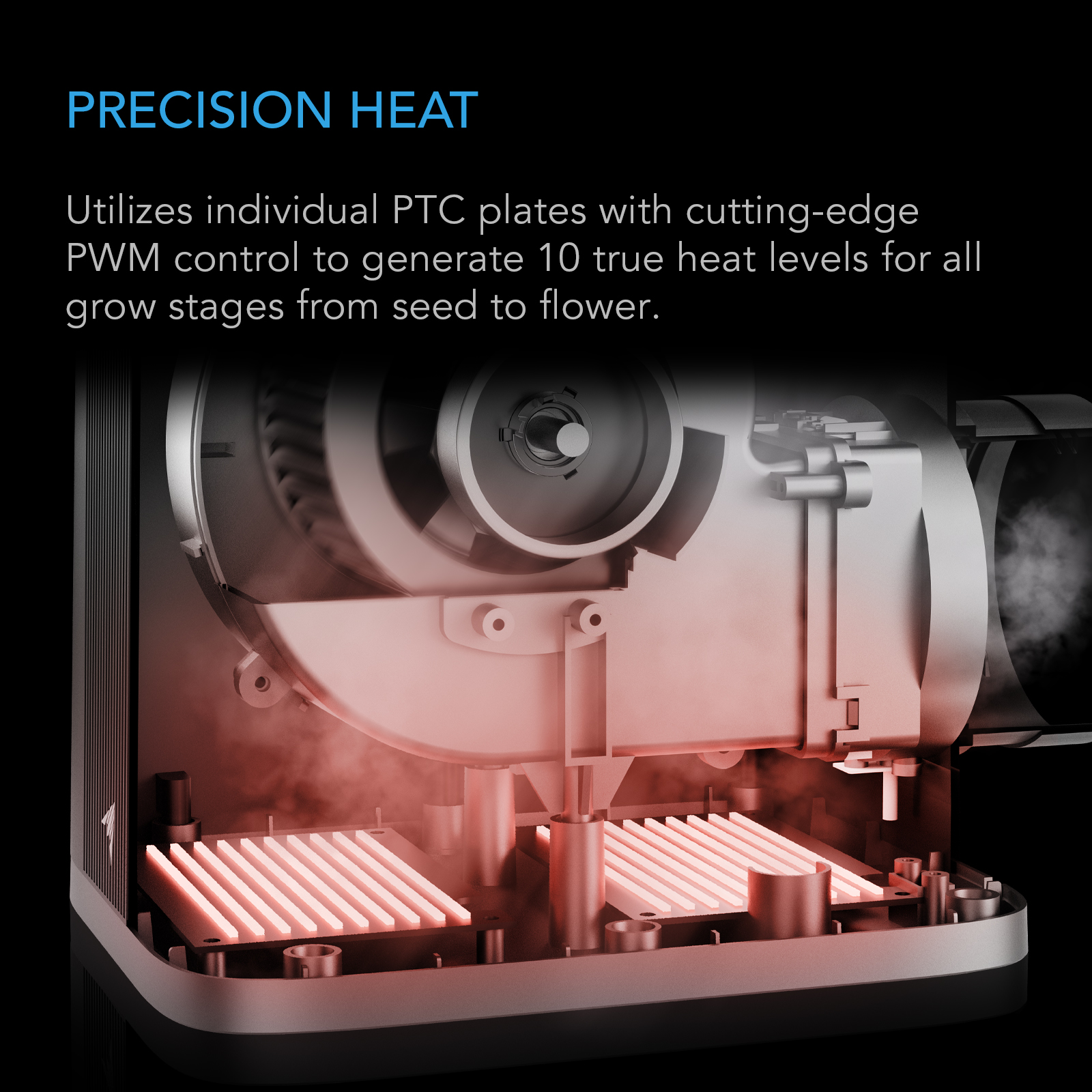 AC Infinity THERMOFORGE S7, Heizgerät für Pflanzen (ab Herbst 2026 erhältlich) 4 AC Infinity THERMOFORGE S7