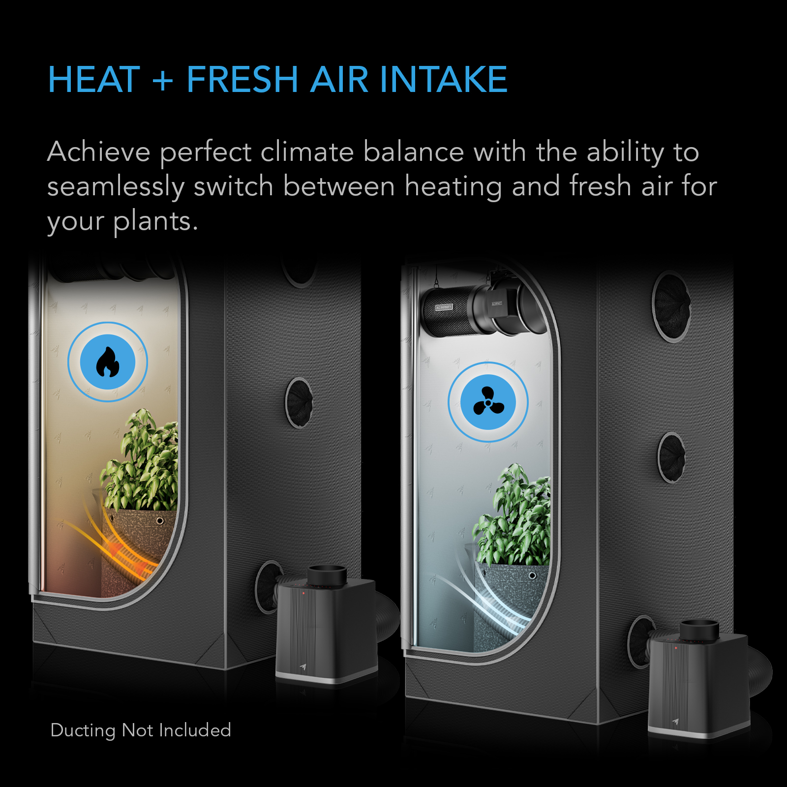 AC Infinity THERMOFORGE S7, Heizgerät für Pflanzen (ab Herbst 2026 erhältlich) 6 AC Infinity THERMOFORGE S7