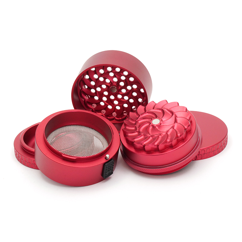Grinder Spiral Vibe (63 mm) Rot 2 Grinder Spiral Vibe (63 mm) Rot