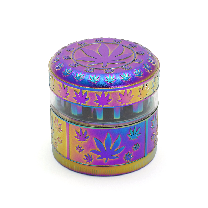 Grinder Psychedelic Leaf (52 mm)