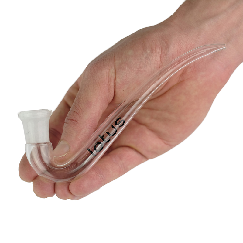 Inhale Pfeife Glas Lotus (14 mm) 3 Inhale Pfeife Glas Lotus (14 mm)
