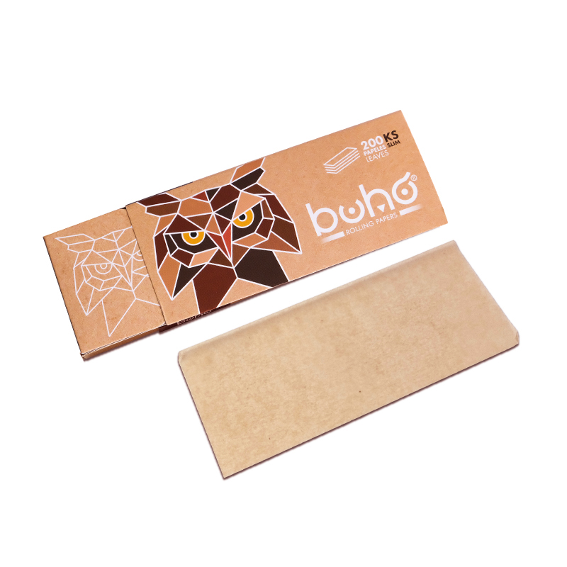 Paper Buho Natural King Size Slim 200 110 mm 2 Paper Buho Natural King Size Slim 200 110 mm