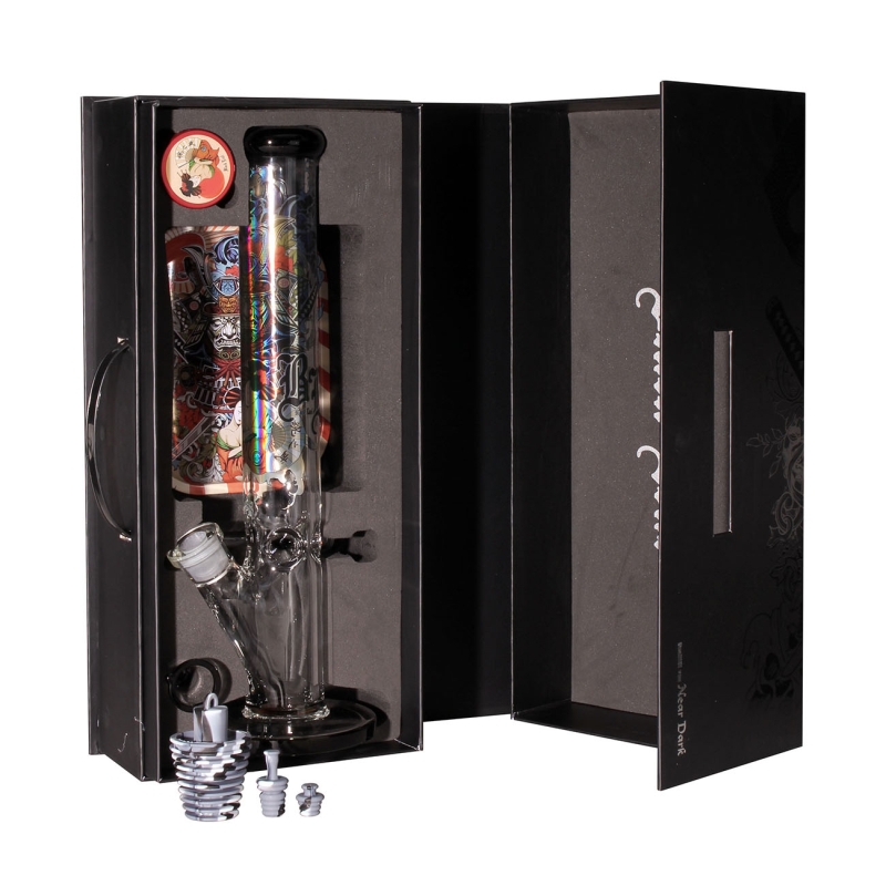 Bong Ronin + Geisha in Box Black Leaf