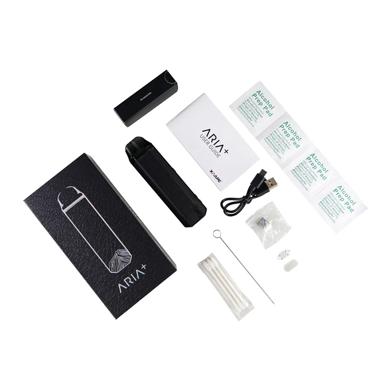 X-Vape Aria + Gothic Black (Schwarz) 2 X-Vape Aria + Gothic Black (Schwarz)