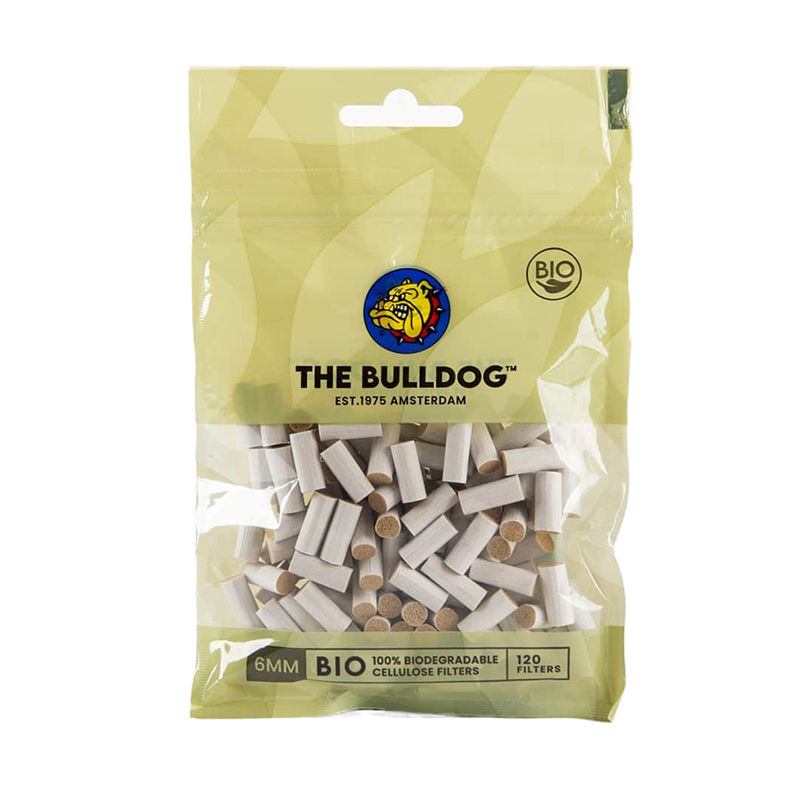 Filter De Celulosa Bio 6x15mm 120S The Bulldog (Pack De 10 Stück) 2 Filter De Celulosa Bio 6x15mm 120S The Bulldog (Pack De 10 Stück)