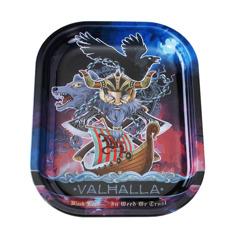 Tablett Liar Black Leaf Valhalla 180x140x15mm