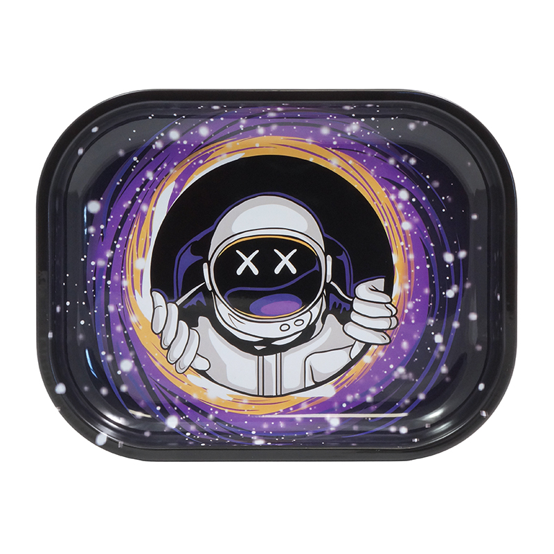 Tablett Metalica Liar 18x14 Cm - Astronauta Xx