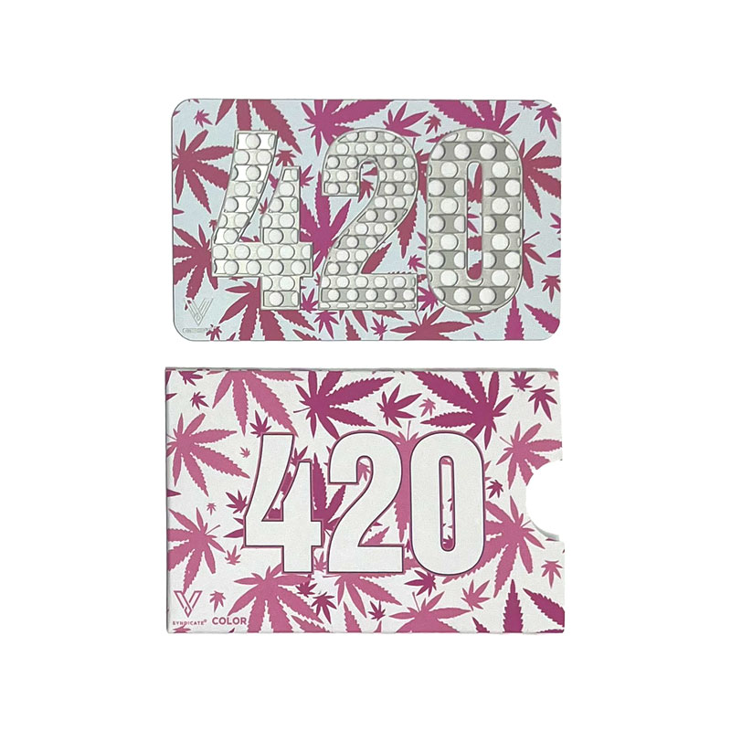 V-Syndicate Tarjeta Grinder 420 Pink Vsyndicate