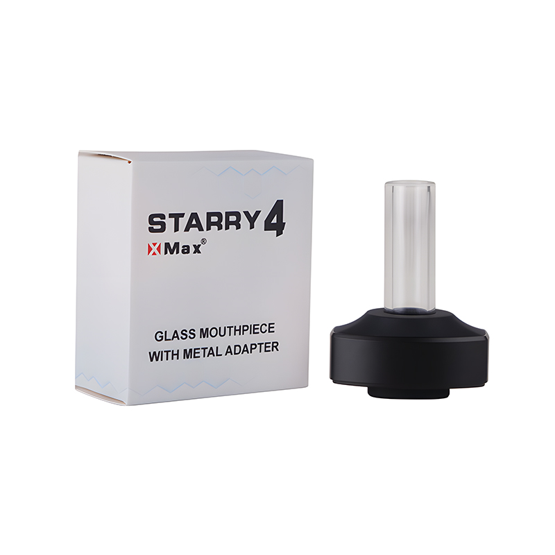 X-Vape Mundstück Glas mit Adapter Metal für XMAX Starry 4