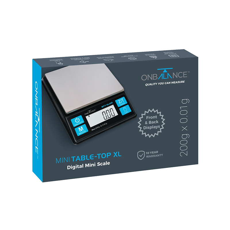 On Balance Mini Table Top XL (200 g x 0.01) 2 On Balance Mini Table Top XL (200 g x 0.01)