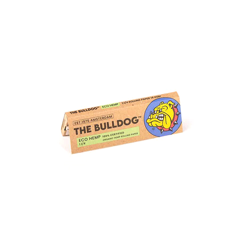 Paper The Bulldog Green Hemp One 1 / 4 (Display 18 Stück) 2 Paper The Bulldog Green Hemp One 1 / 4 (Display 18 Stück)