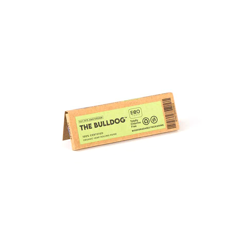 Paper The Bulldog Green Hemp One 1 / 4 (Display 18 Stück) 4 Paper The Bulldog Green Hemp One 1 / 4 (Display 18 Stück)