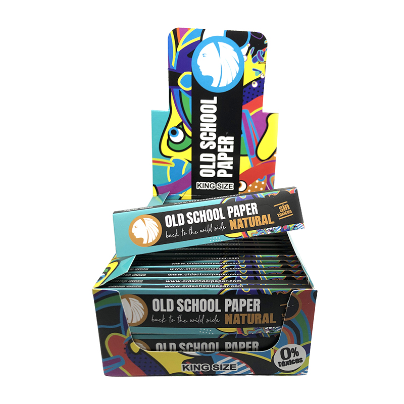 Natur Paper Old School Paper King Size Sin Toxicos (50 und) 3 Natur Paper Old School Paper King Size Sin Toxicos (50 und)
